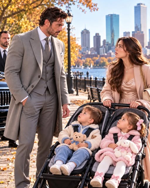 Three years after my divorce, I casually asked my right-hand man to find out how my ex-wife was doing. I expected an address, maybe a job. Instead, exactly one hour later, Marcus stormed into my office, dropped a photograph onto my desk, and whispered, “Boss... Evelyn has twins.”