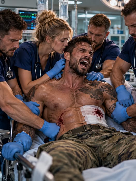 The Wounded SEAL Rejected Everyone—Then Two Words From the Rookie Nurse Changed Everything “Stop pulling him. You're tearing open the repair.”