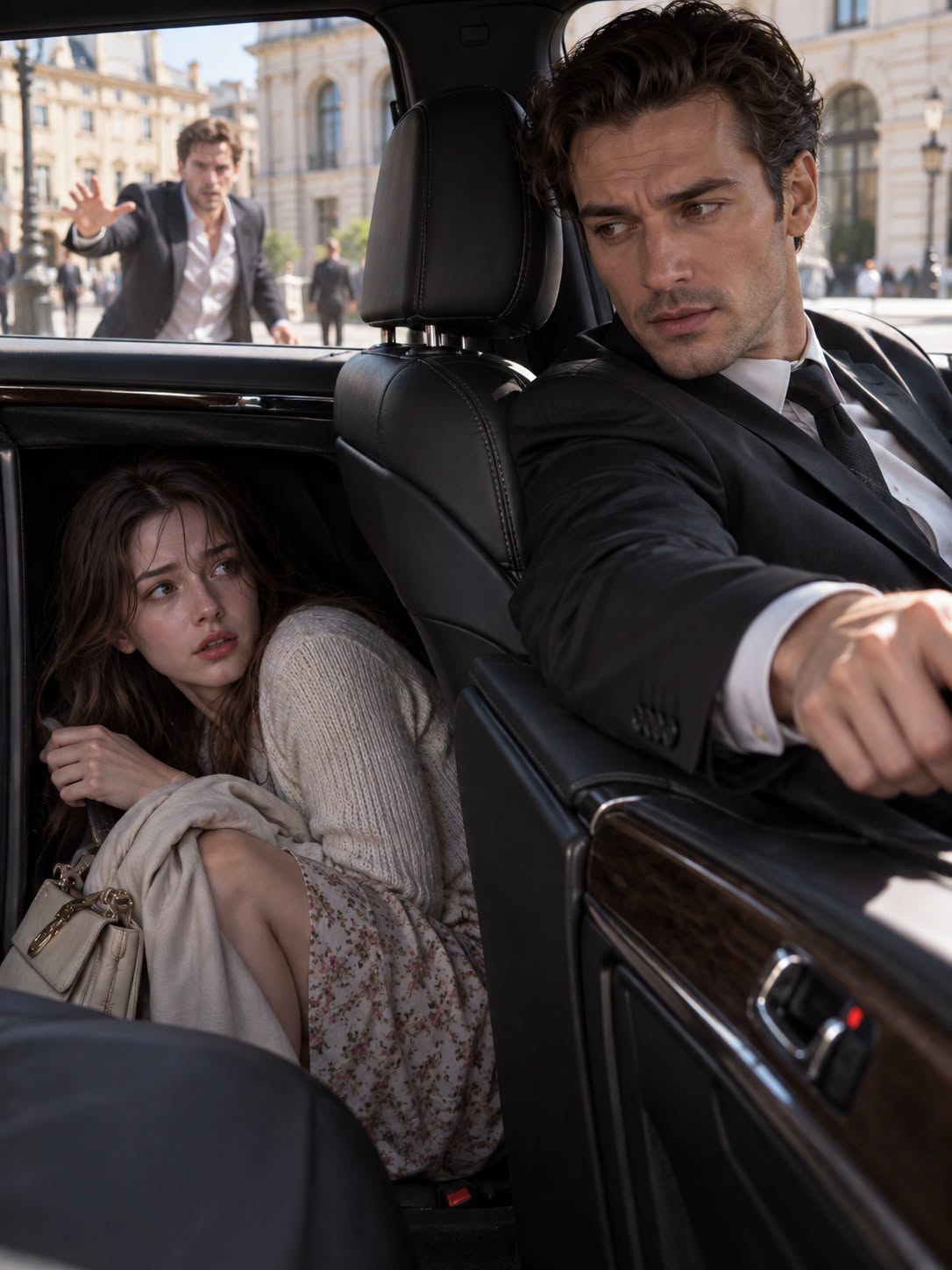 SHE HID IN THE MAFIA BOSS'S CAR TO ESCAPE HER EX—THEN HE LOCKED THE DOORS