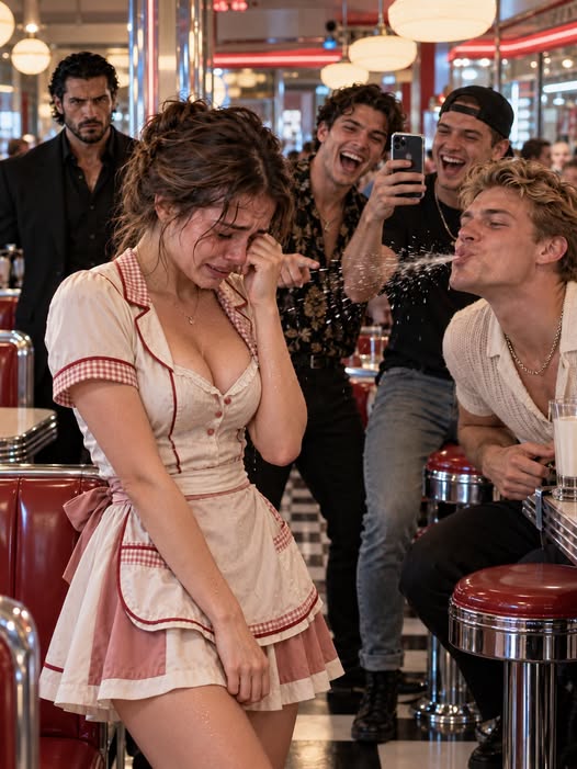 SPOILED RICH KIDS HUMILIATED A HELPLESS WAITRESS—UNAWARE HER SECRET PROTECTOR WAS THE FEARED MAFIA BOSS