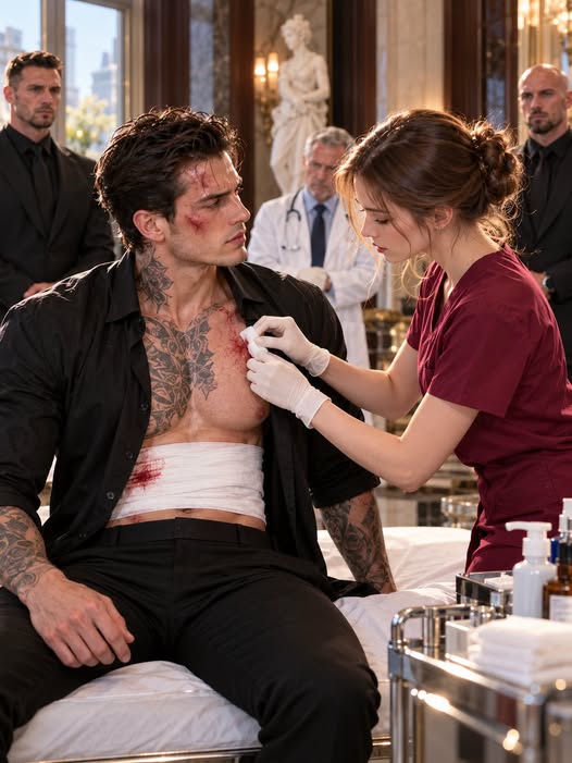NURSE STITCHED THE MAFIA BOSS’S WOUND—HOURS LATER, HIS SHOCKING ORDER CHANGED EVERYTHING!
