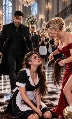 THE MAFIA BOSS'S FIANCÉE CUT THE MAID'S HAIR IN FRONT OF 70 EMPLOYEES—BY NOON, HER ENTIRE WORLD WAS FALLING APART
