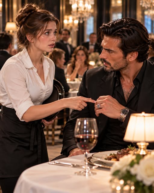 “MY MOM HAS A RING LIKE YOURS” — WAITRESS’S WORDS LEAVE THE MAFIA BOSS STUNNED