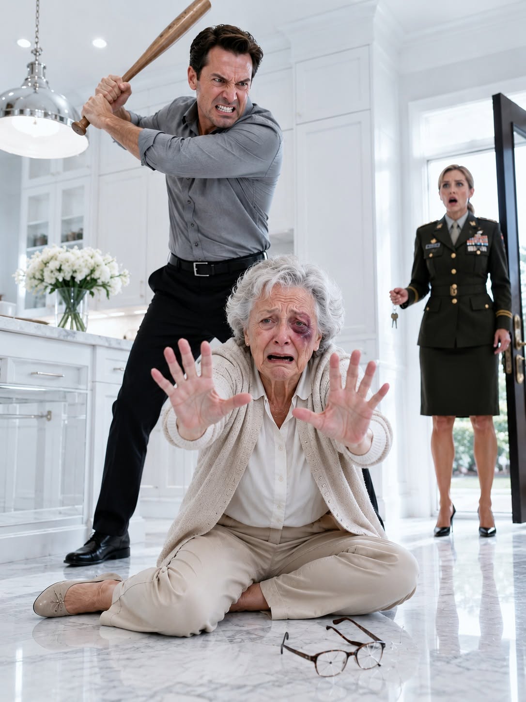 At 2:27 in the morning, my 71-year-old mother called me from a police station and whispered