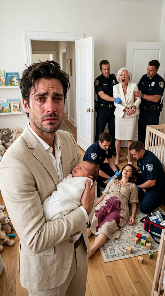 I caught my mother holding our crying newborn hostage. My wife, still recovering from a near-fatal postpartum hemorrhage, wept on the floor.