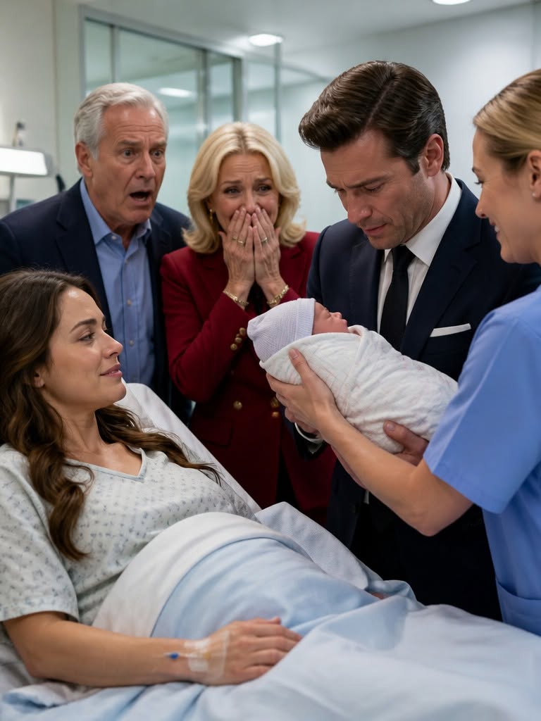 The Instant the Nurse Placed My Newborn in My Arms, My Mother Stepped Back in Disgust.