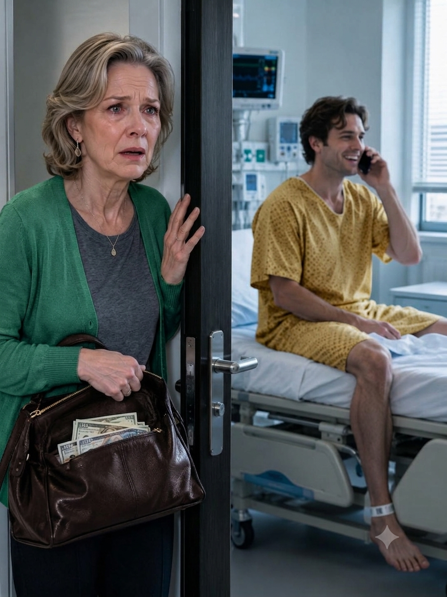 I Won 20 Million Dollars to Save My Sick Son, But Before I Walked Into His Hospital Room, I Heard Him Say Over Speakerphone
