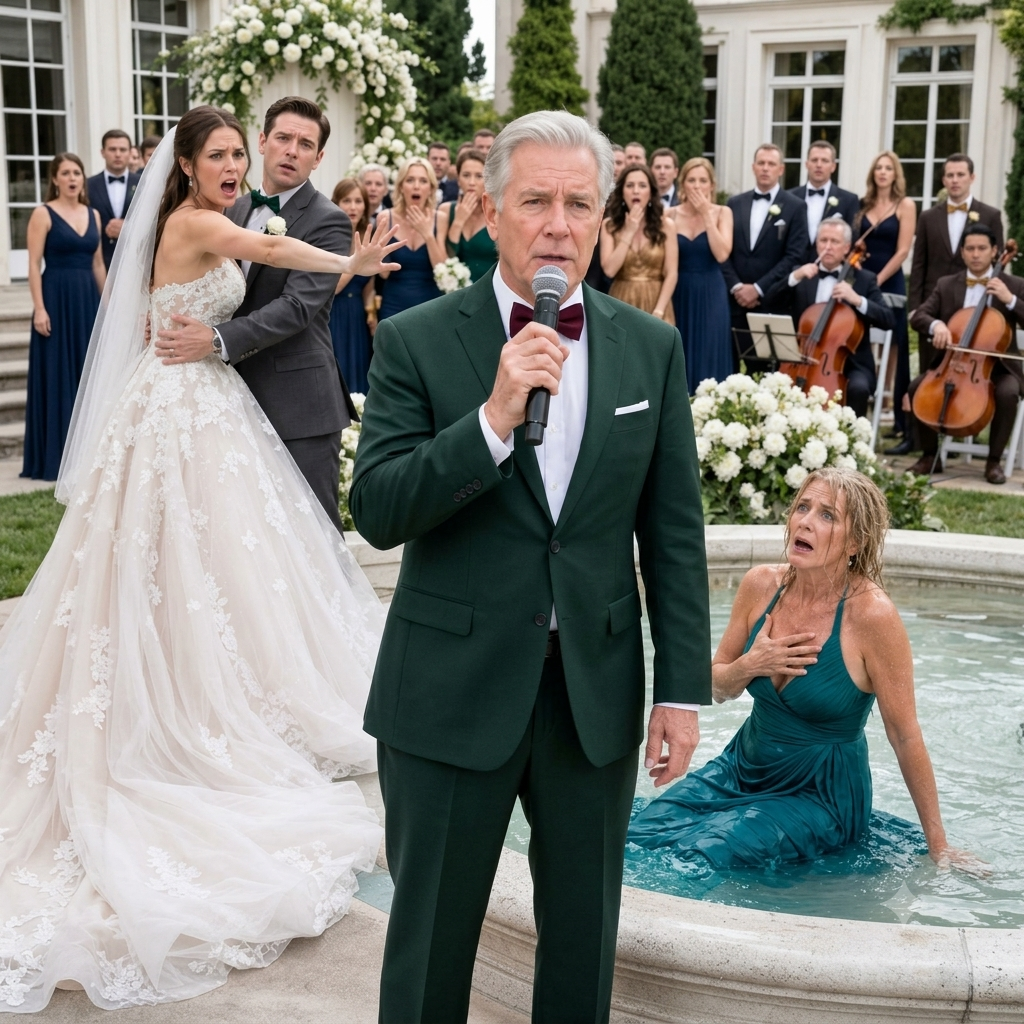 At Our Son's Wedding, His Bride Pushed My Wife Into the Pond in Front of 200 Guests and Shouted