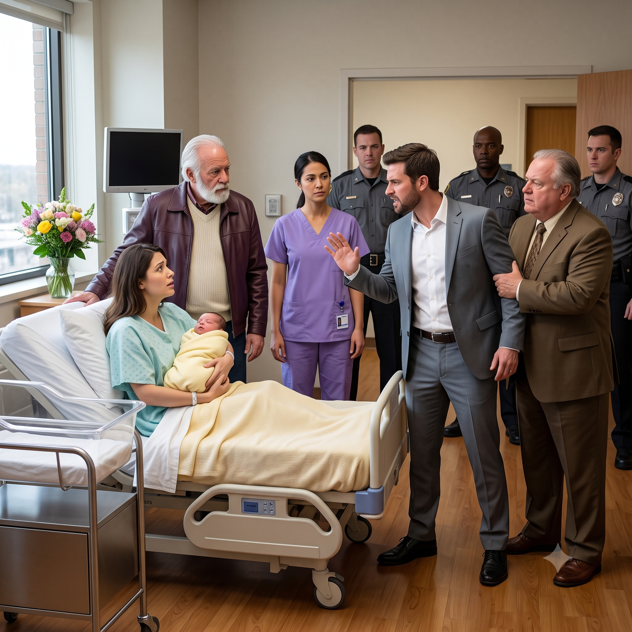The Moment I Told The Nurse, “No, Everything Is Not All Right,” My Husband’s Private Family Discussion Became A Police Matter