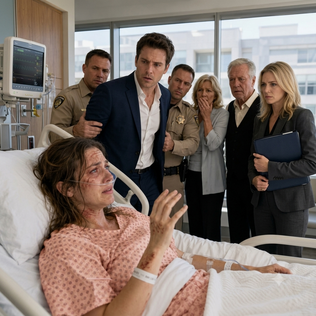 My husband b:ea:t me so b:ruta:lly that I was rushed into in:tensive care, barely able to draw a full breath.
