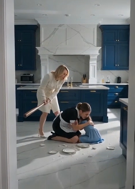 The Maid Stepped In to Protect Her Little Girl From His Fiancée’s Attack.
