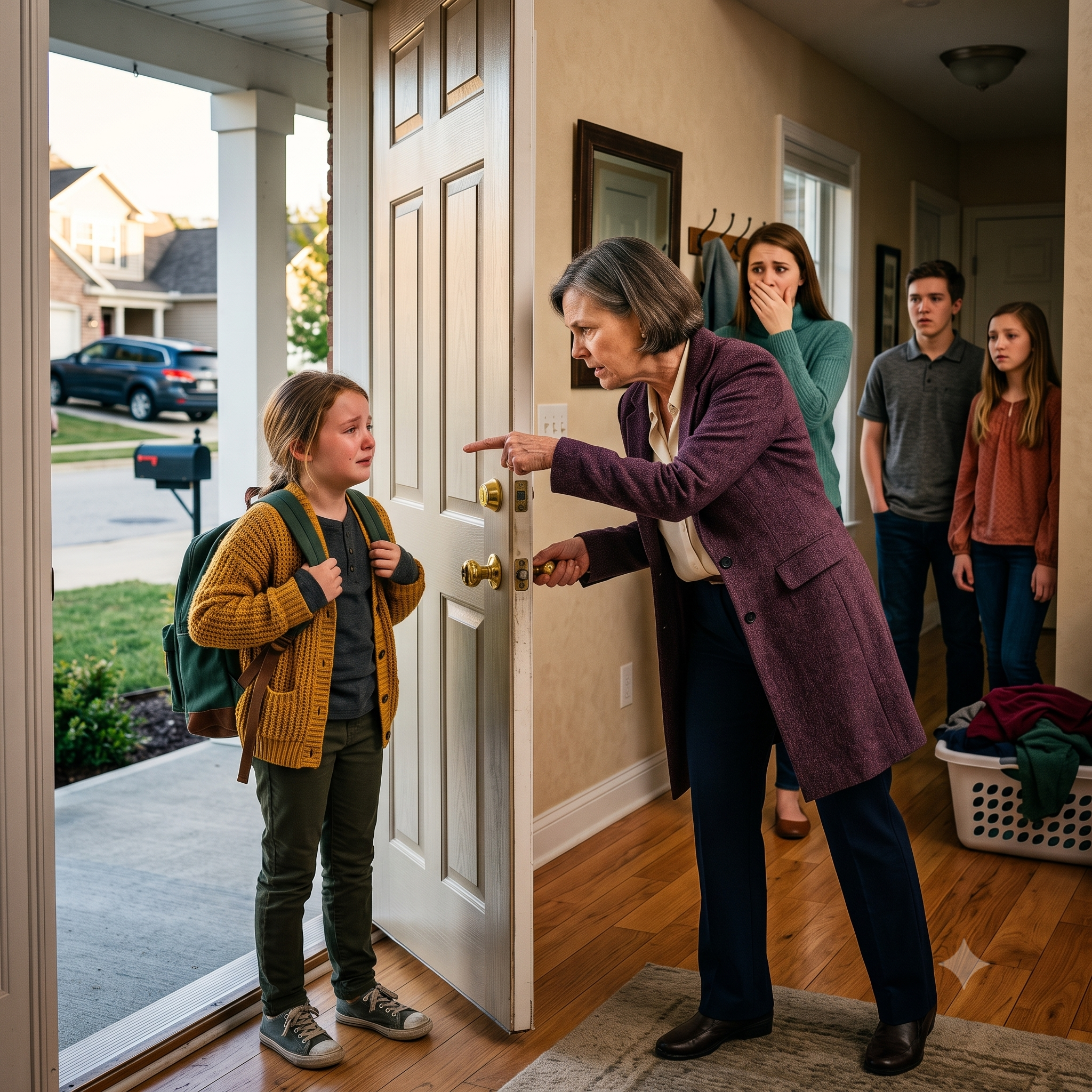 My mother kicked my 8-year-old daughter out because she refused to do heavy chores while my sister’s kids made fun of her and called her names