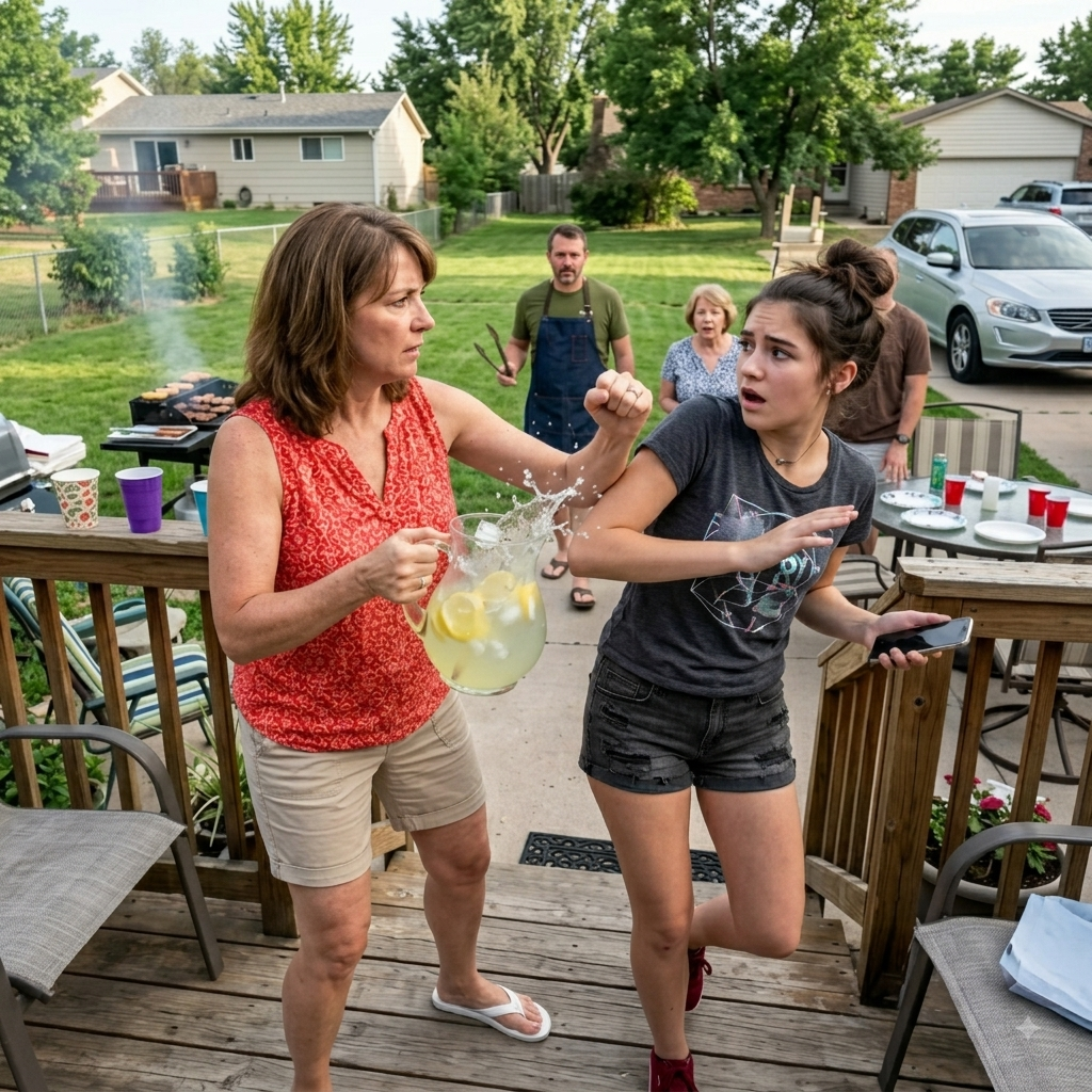 I Accidentally Bumped Into My Husband's Daughter at a Family BBQ—Then She Screamed 'Don't Ever Touch Me Again!' in Front of Everyone