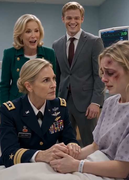 I Rushed to the Hospital in My Army Dress Uniform to Find My Daughter Bruised and Trembling—When Her In-Laws Smirked 'Your Rank Doesn't Scare Us,' They Had No Idea What Was Coming
