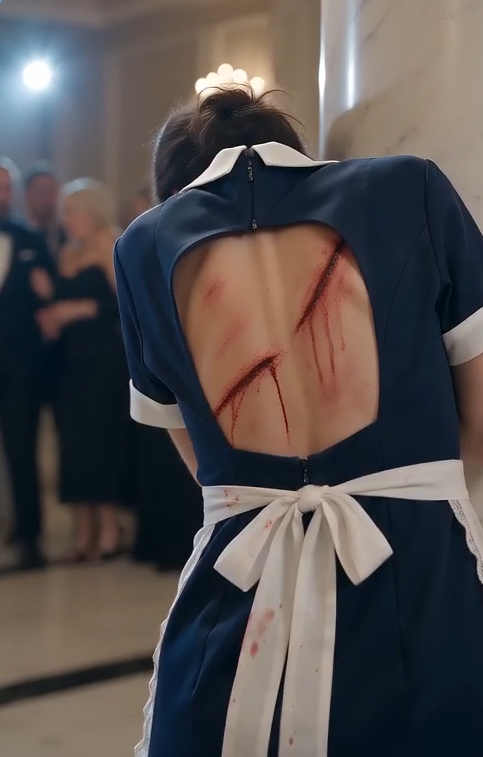 HIS FIANCÉE HUMILIATED THE PLUS-SIZE MAID IN FRONT OF TWO HUNDRED GUESTS—THEN THE MAFIA BOSS CAME HOME EARLY AND SAW THE LOCKET AROUND HER NECK.