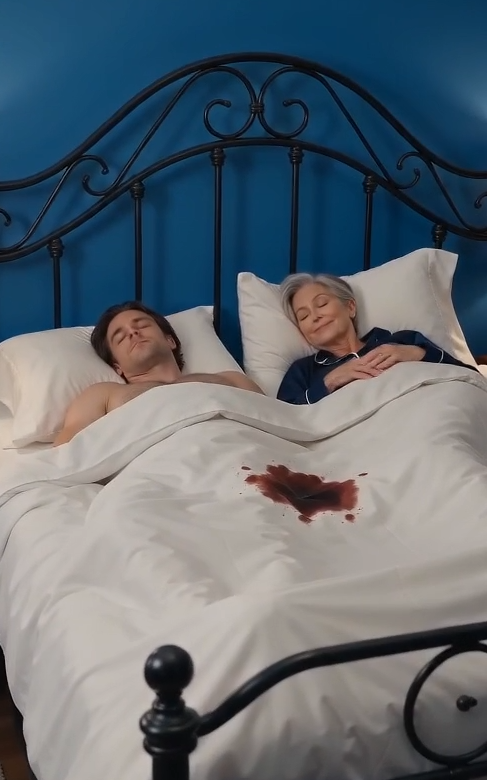 ON MY WEDDING NIGHT, MY MOTHER-IN-LAW TOOK MY BED BECAUSE SHE WAS “TOO DRUNK” TO GO DOWNSTAIRS—BY MORNING, SOMETHING HIDDEN IN THE SHEETS MADE ME QUESTION MY ENTIRE MARRIAGE.