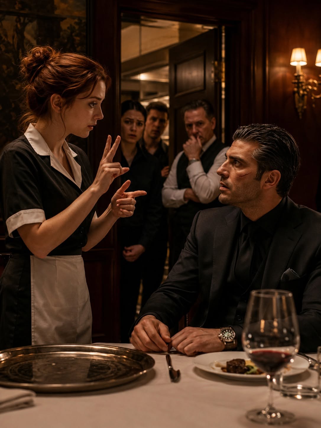 They Set the Struggling Waitress Up With a Deaf Mafia Boss to Mock Her—Then He Exposed the Secret That Silenced Them All. The first thing Tessa Whitlock noticed was the laughter.