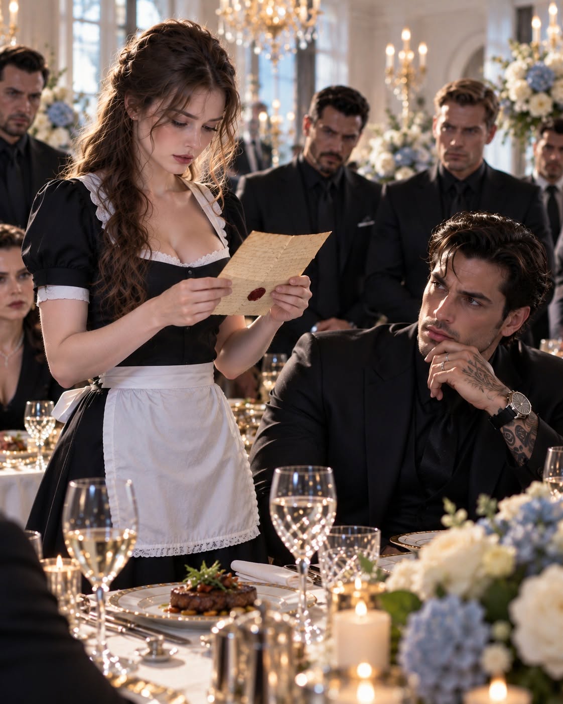 That translation is wrong.” The second those words left my mouth, six powerful people stopped talking—and Gabriel Moretti, the most feared mafia boss in Boston, slowly lifted his eyes toward the curvy waitress who had just contradicted experts he was paying a fortune.