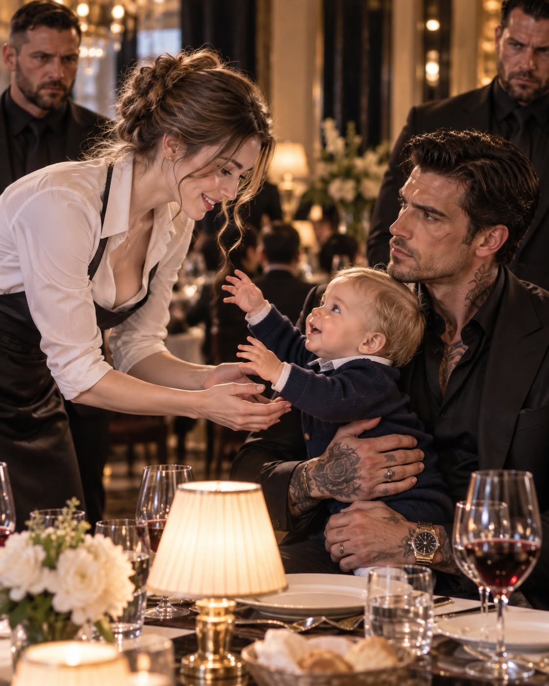 The first time the Mafia boss’s baby reached for me, I thought he wanted the silver necklace around my throat. The second time, I realized he wanted me—and by the third