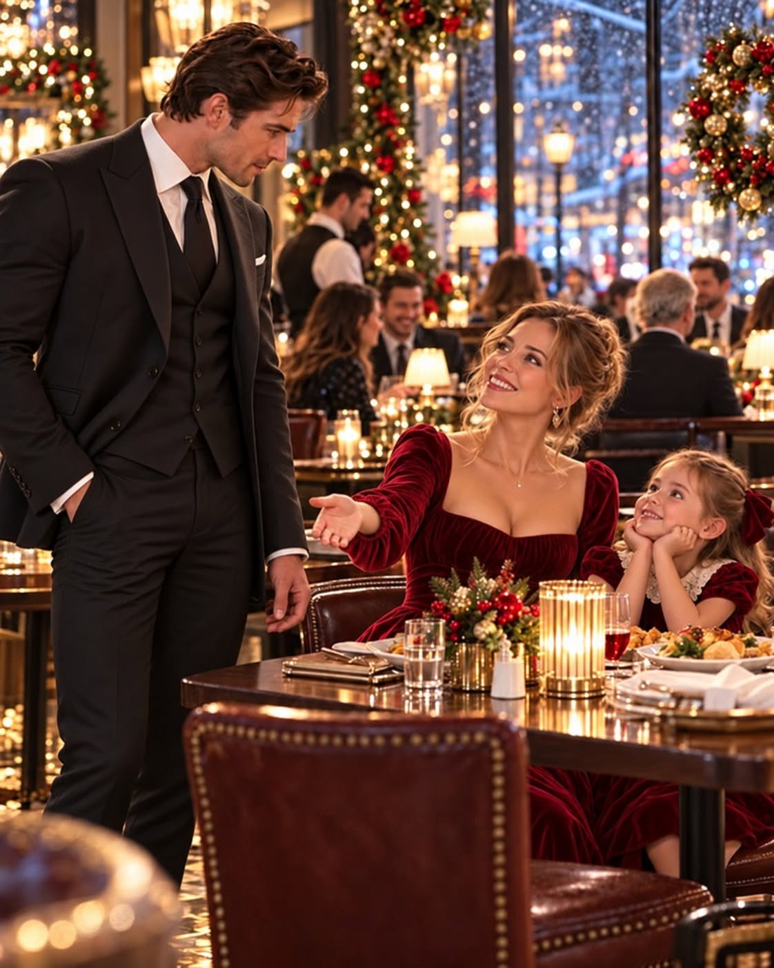 At 7:43 on New Year's Eve, a man worth six billion dollars stood humiliated beside a fake plant in a crowded Chicago restaurant. He had a confirmed reservation, but the hostess refused to give him a table, even as other families were seated right in front of him.