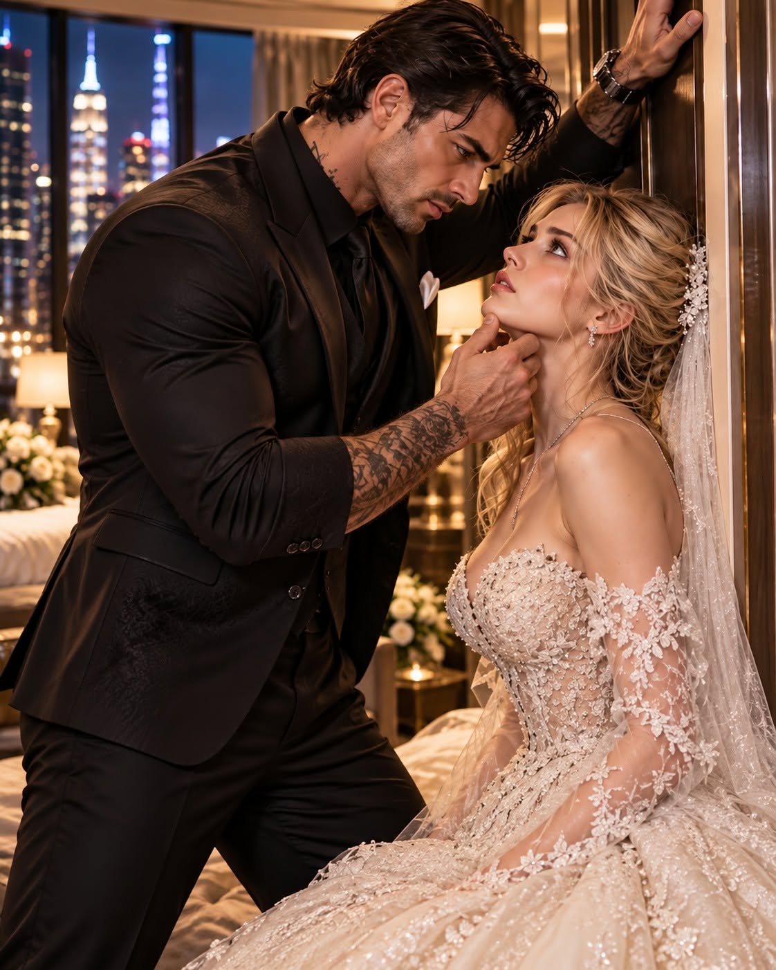 The first thing my new husband did after marrying me was give me a bedroom across the hall from his. The second was lock the connecting door, and the third was look straight into my eyes and say, “You don’t have to pretend with me, Evelyn. Whatever kind of life you had before today is your business.”