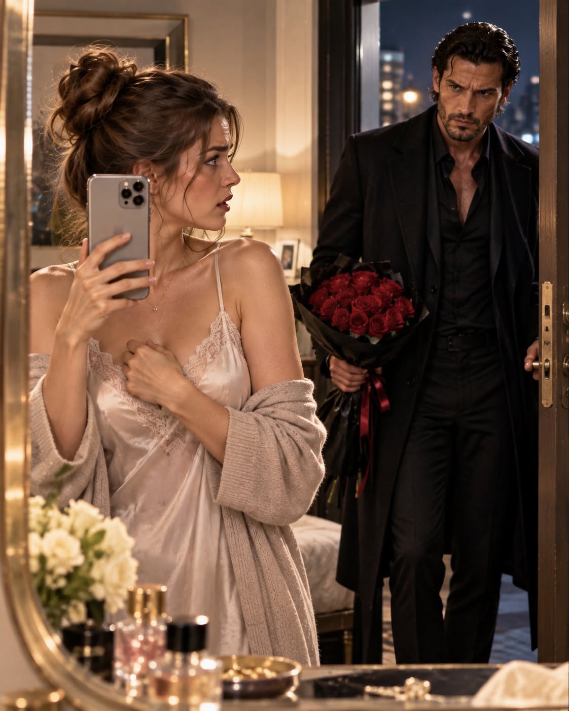 She Posted a Mirror Selfie — Jealous Mafia Boss Commented "Delete It" and Showed Up at Her Door. The comment beneath Penelope Russo’s photograph contained only two words: Delete it.
