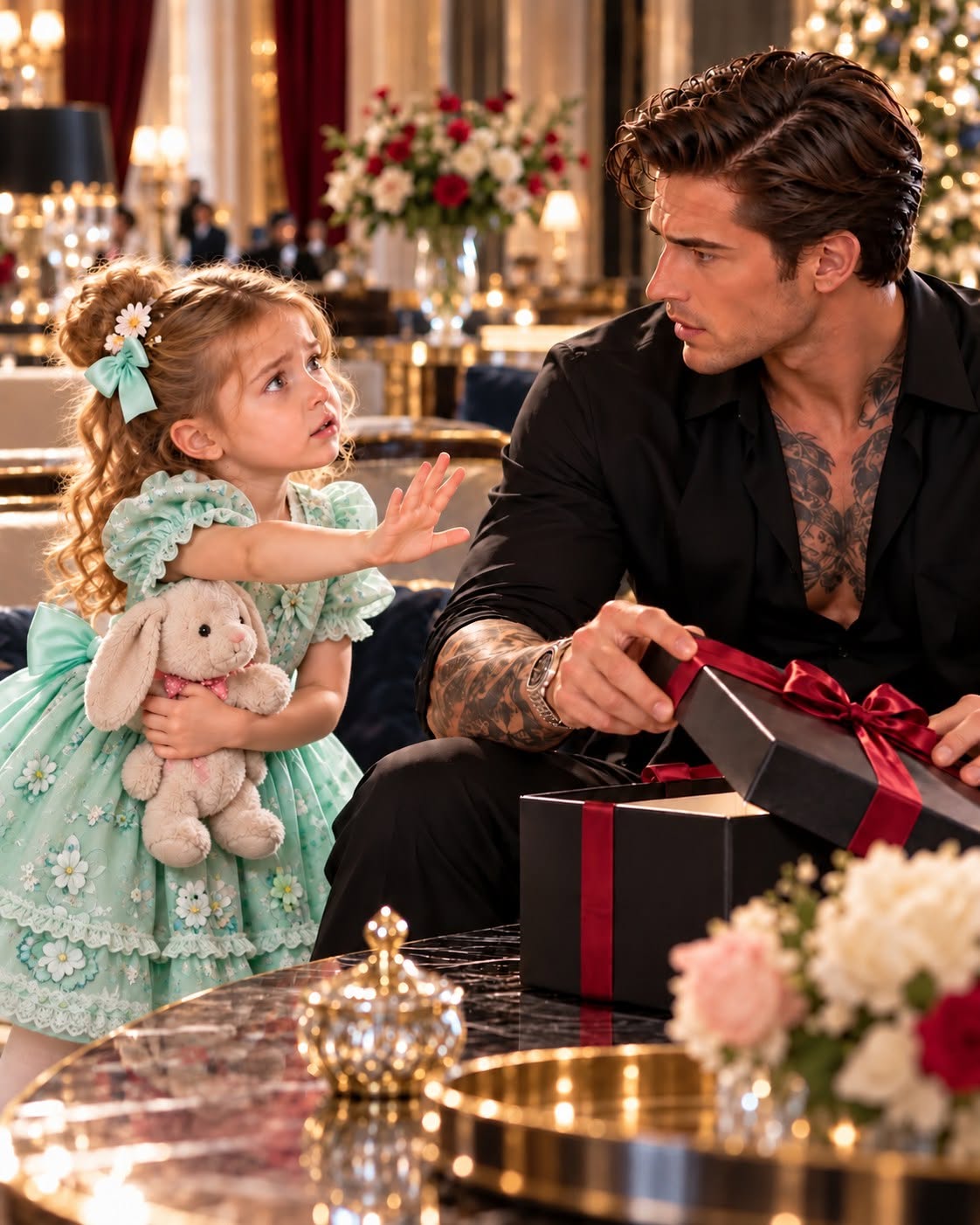 "Don't open that box! He put something inside!"" the terrified scream came from my maid's five-year-old daughter, interrupting my lavish celebration in front of 200 guests. I thought she was simply a frightened child until she pointed toward the man i trusted more than anyone in the world and revealed six words that made my blood run cold.