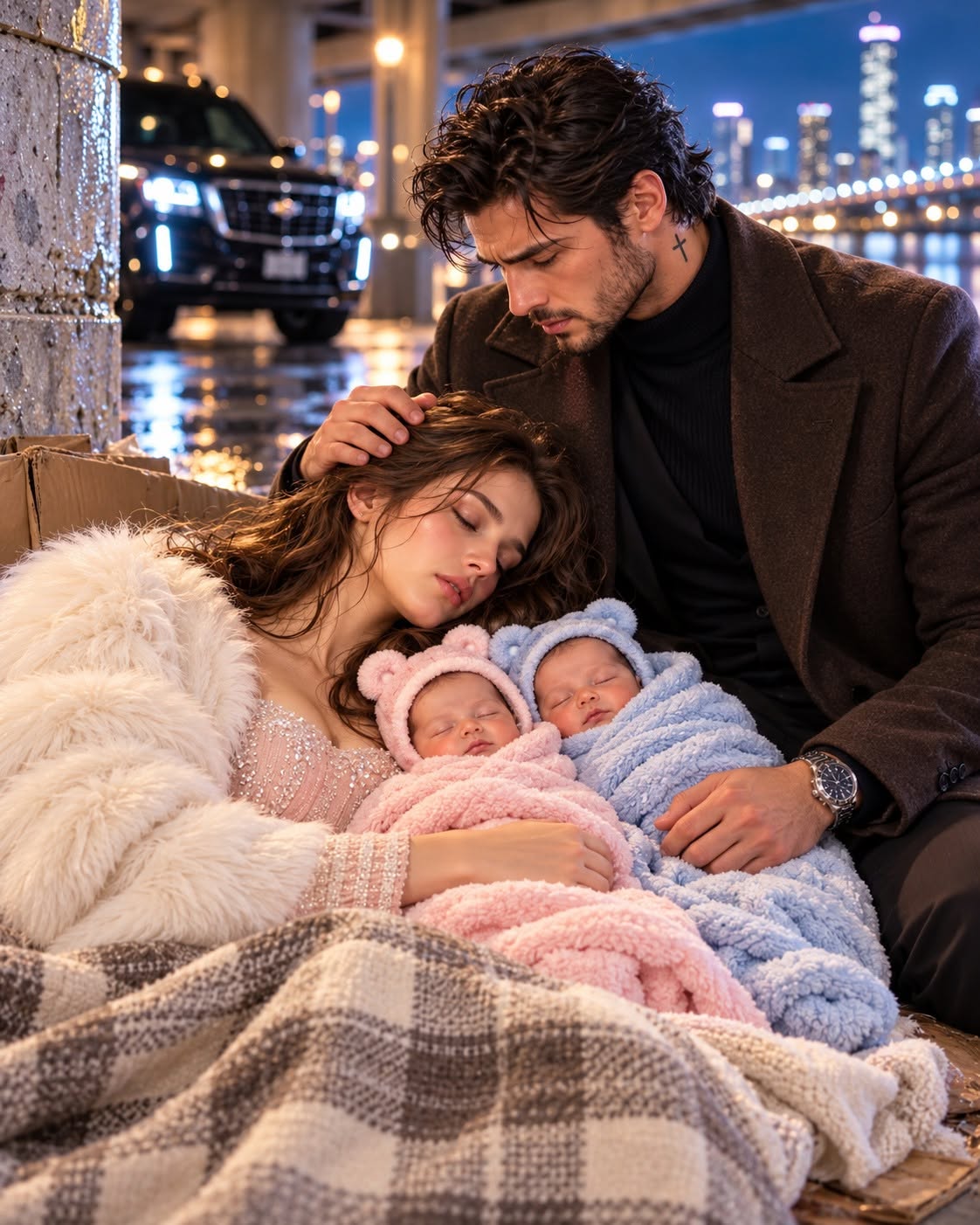 Hours after I gave birth to twin girls, my husband ordered his men to beat me and leave us to freeze beneath a New York overpass.