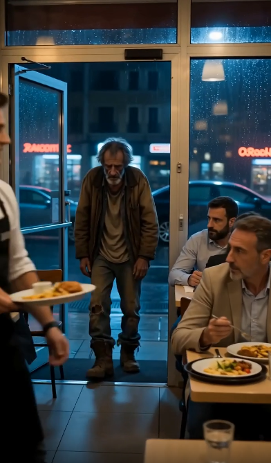 Le serveur qui donna son dîner à un inconnu… sans savoir qui il était