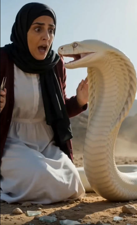 LA SERPIENTE BLANCA DEL DESIERTO