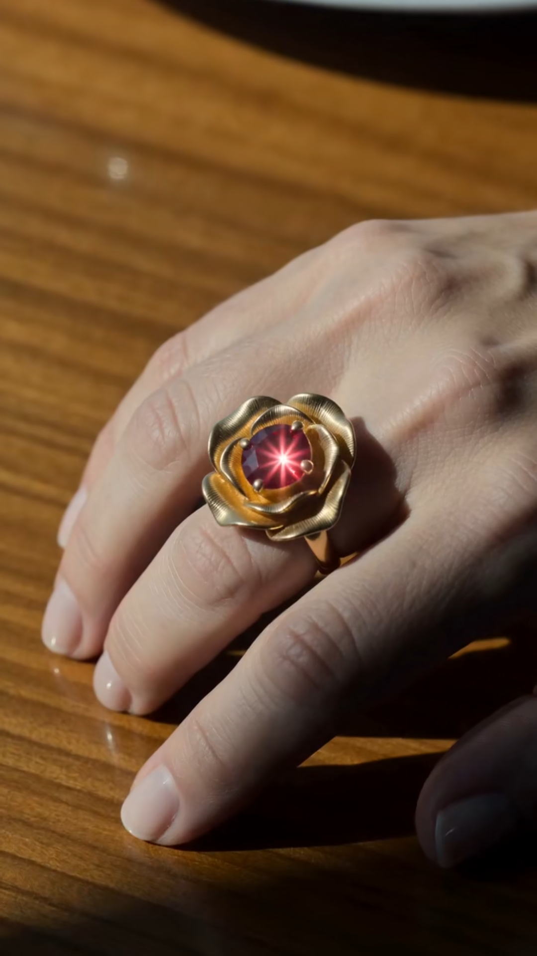 La fille vendait des roses dans un resto chic… jusqu’à ce qu’une bague fasse pâlir une femme d’affaires influente.
