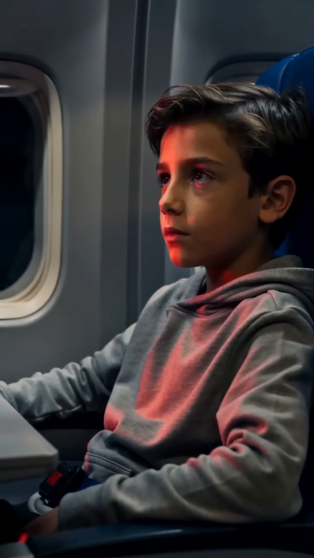 La azafata quiso expulsar a un niño del avión… hasta que una verdad cambió el vuelo para siempre