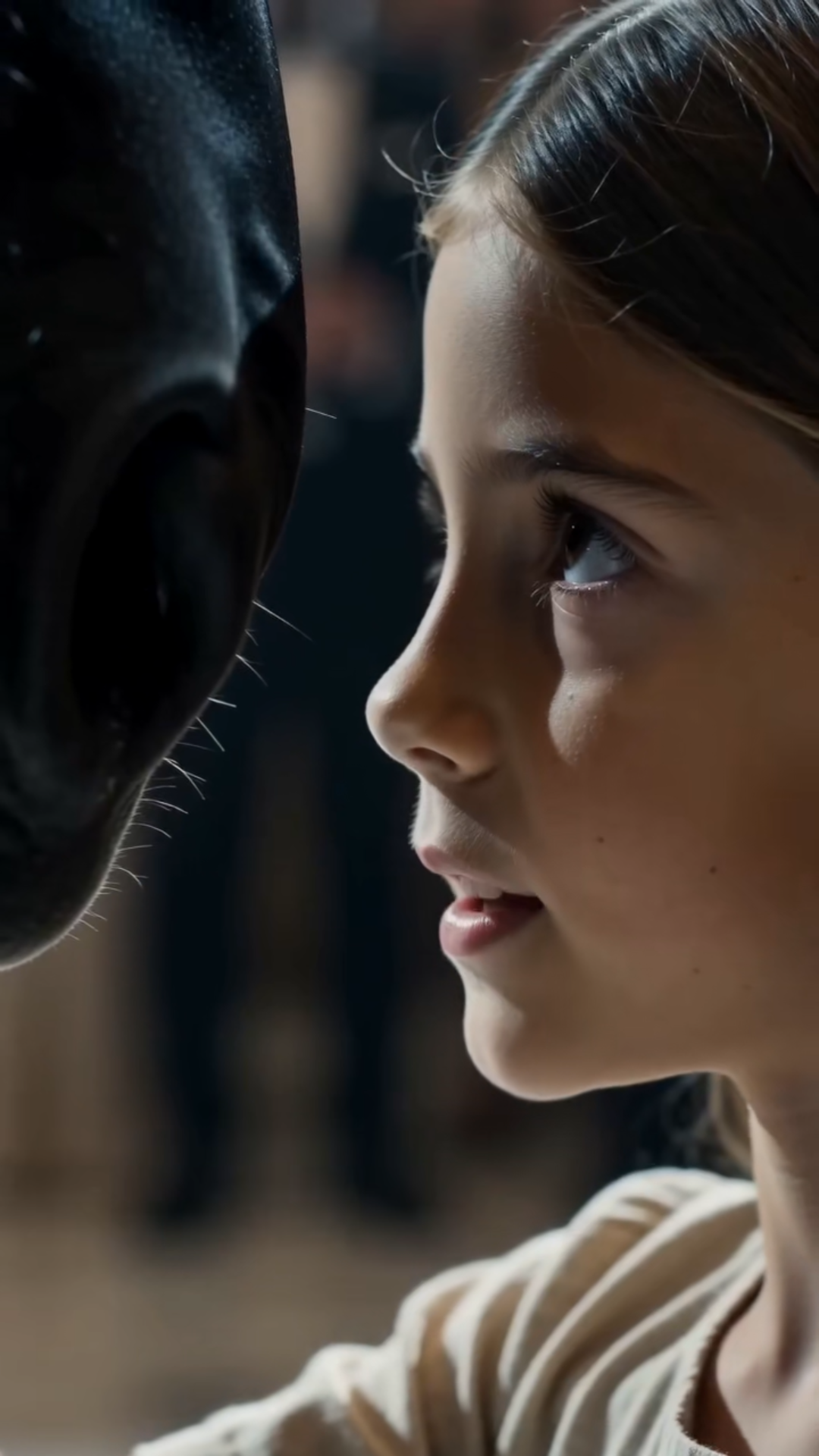 La niña entró al baile de gala con un caballo negro… y una sola frase hizo temblar a toda la nobleza