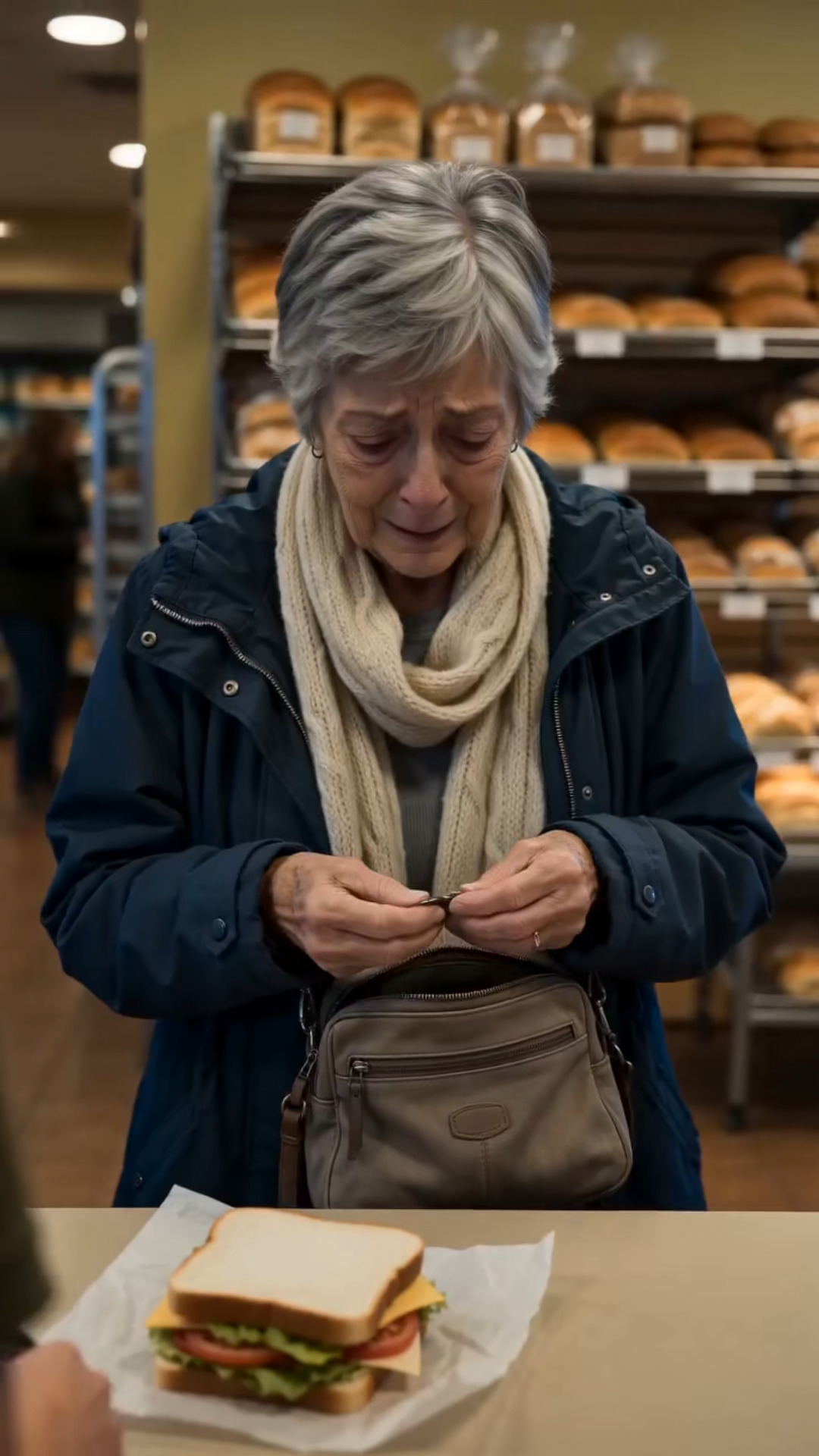 La empleada se negó a aceptar el dinero de una anciana… hasta que una vieja tarjeta cambió la vida de todo el restaurante