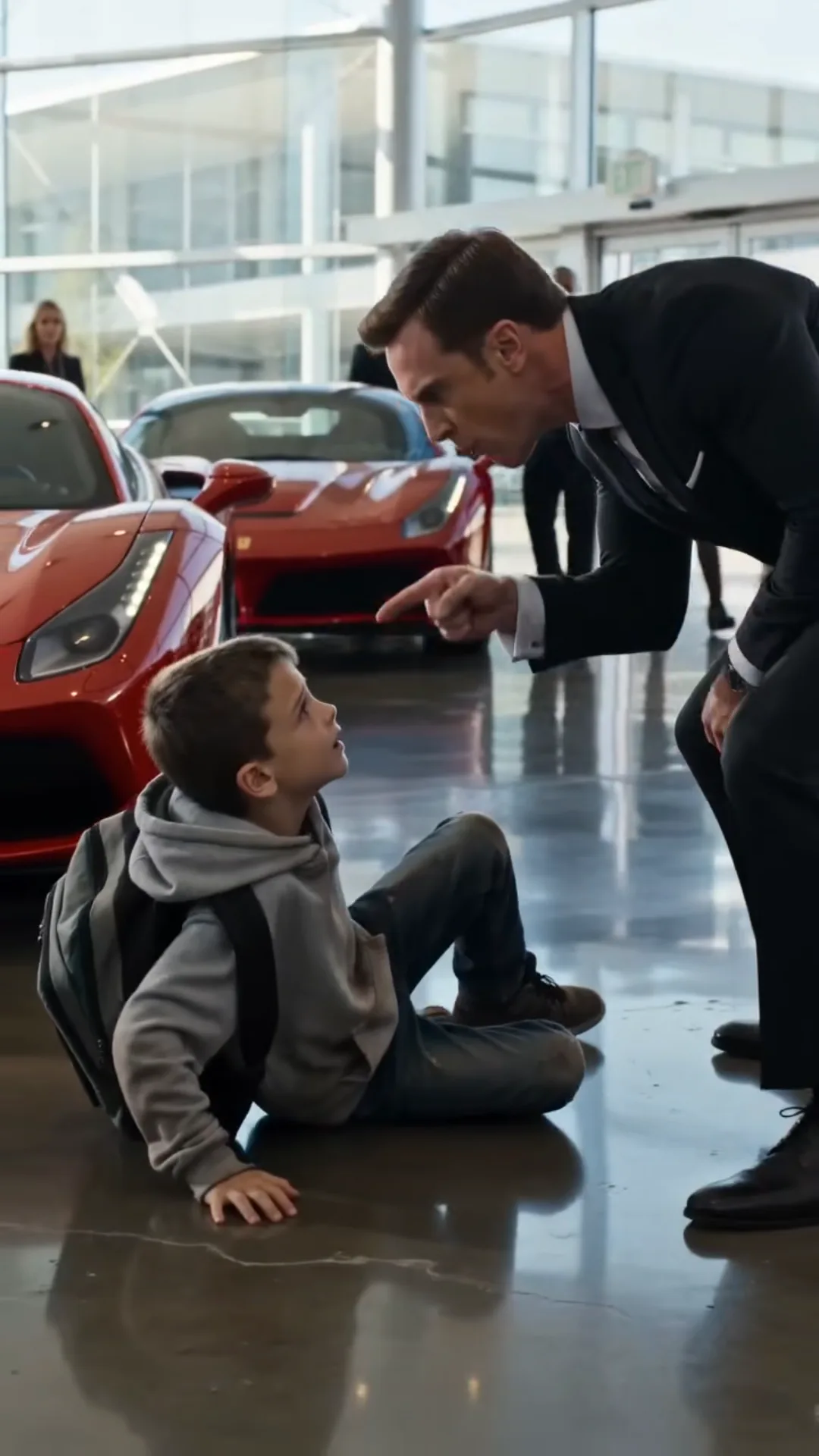 LE GARÇON QU'ILS ONT JETÉ DE LA FERRARI