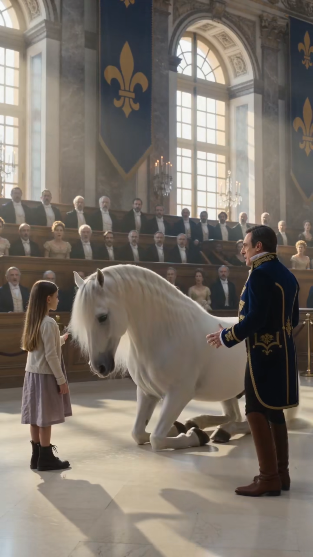 L’HÉRITIÈRE DU CHEVAL BLANC