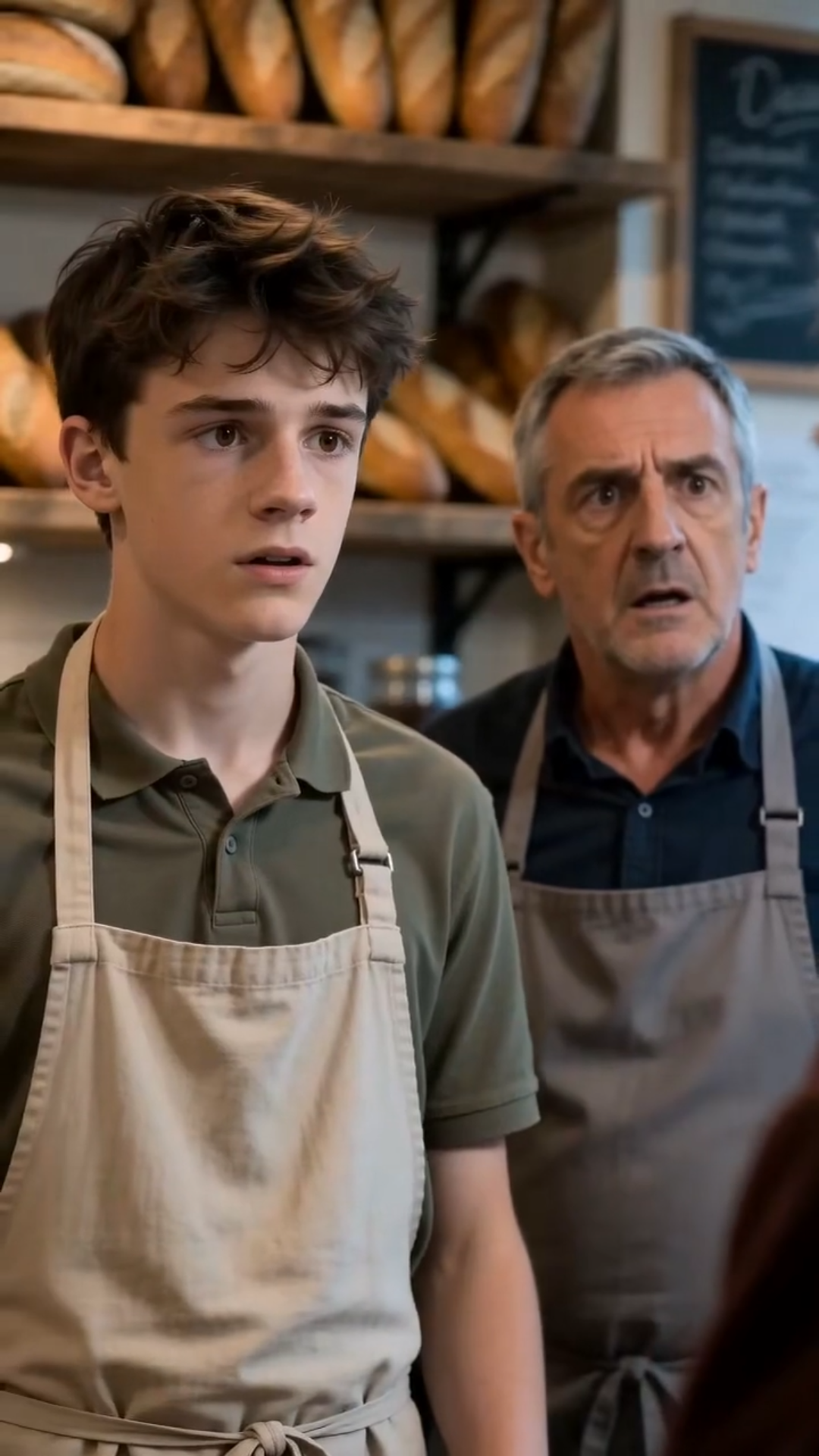 LE JEUNE HOMME DE LA BOULANGERIE
