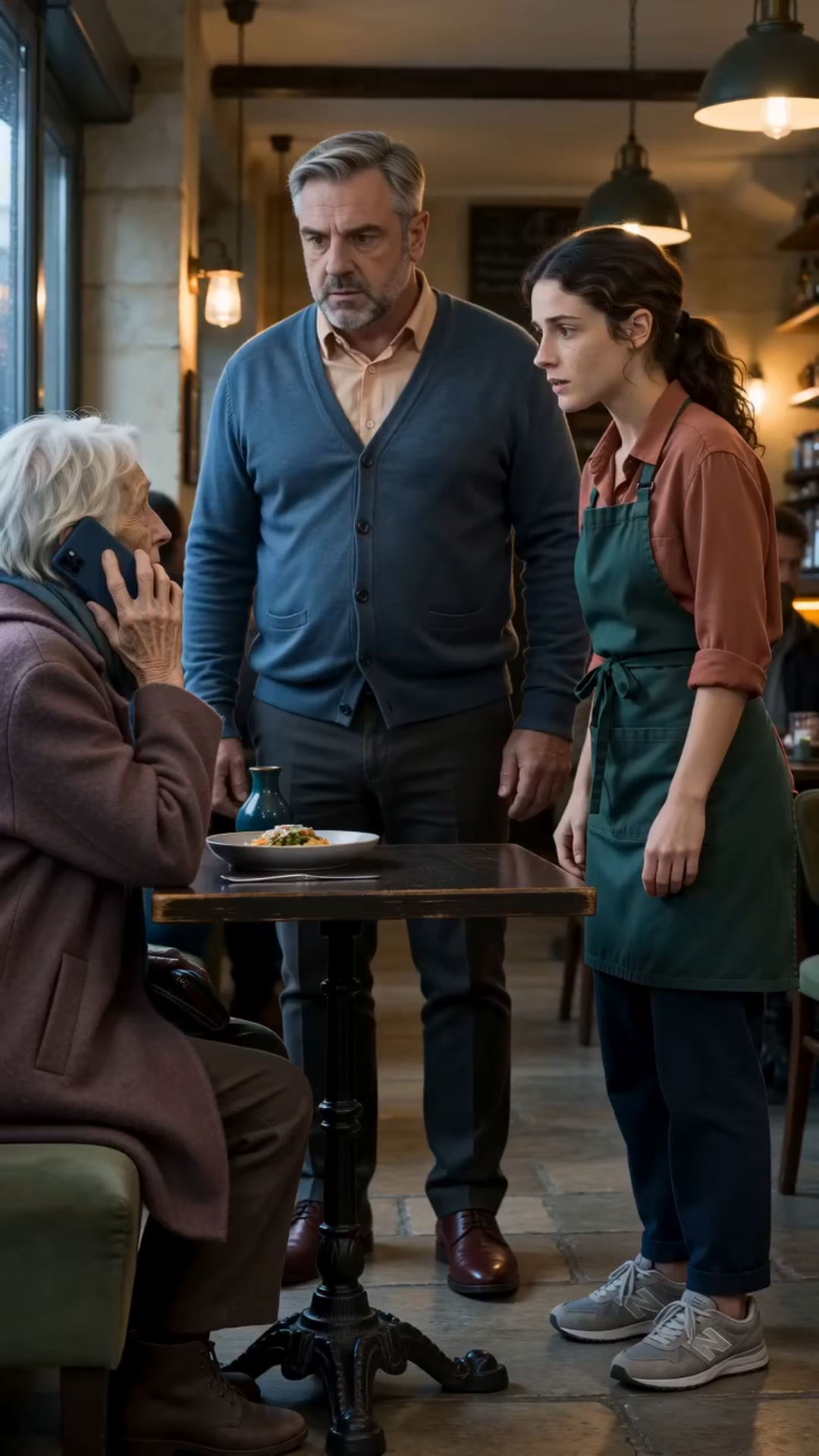 LA JEUNE FEMME DU CAFÉ