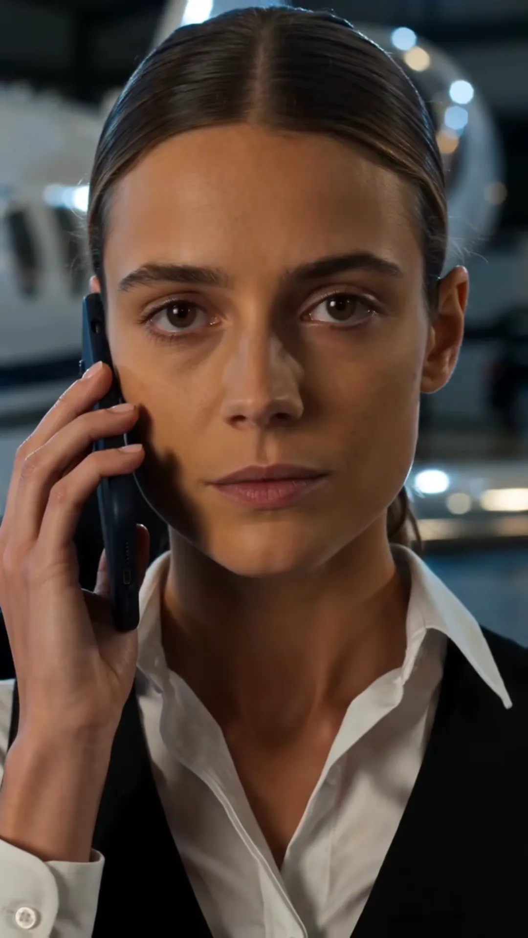 LA SERVEUSE DU HANGAR