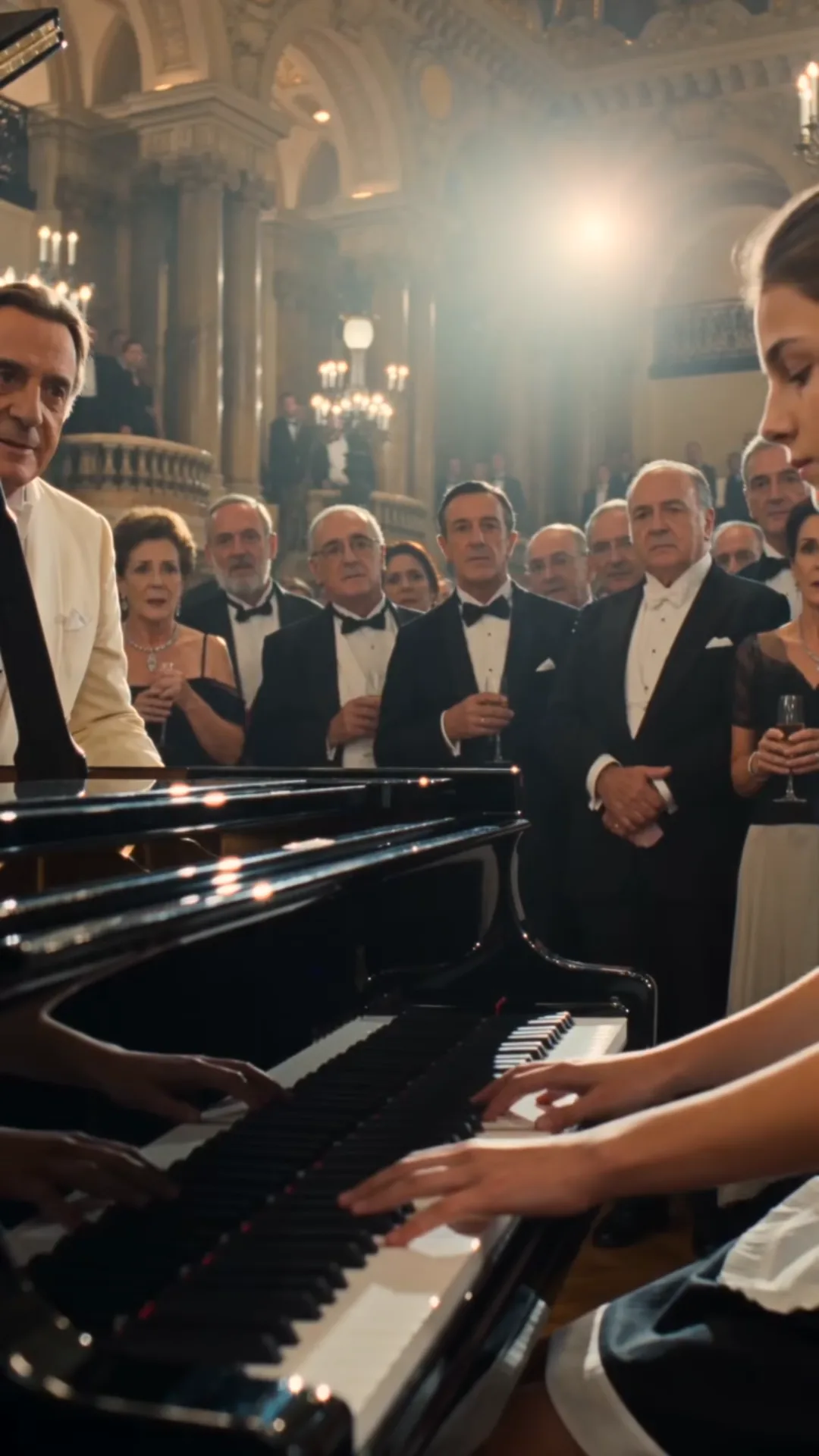 LA SERVEUSE QUI OSA S’ASSEoir AU PIANO