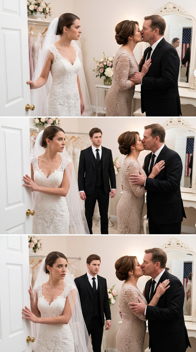 When The Bride Caught Her Mother Kissing The Groom's Father Before The Wedding, She Canceled Everything To Protect Her Future And Find True Lasting Happiness.