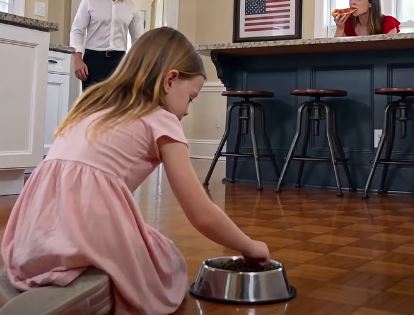 Daniel Found His Daughter Hungry Under the Stairs on Her Birthday—Then the Security Footage Exposed Claire’s Cruel Secret, Bringing Sarah and Police to His Door
