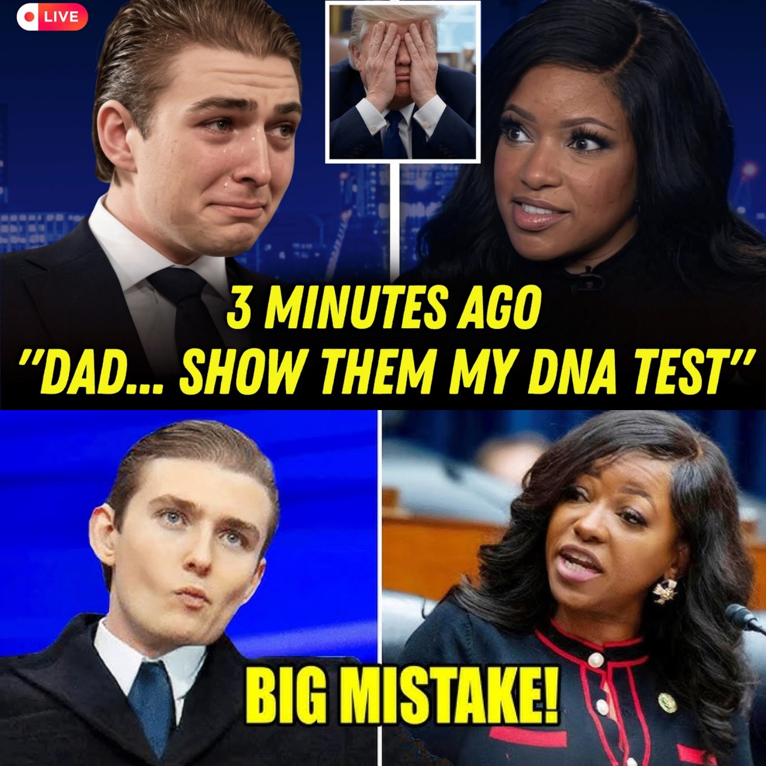 Barron Trump Tries to Silence Jasmine Crockett, But Her Epic Comeback Leaves the Entire Room Speechless - News