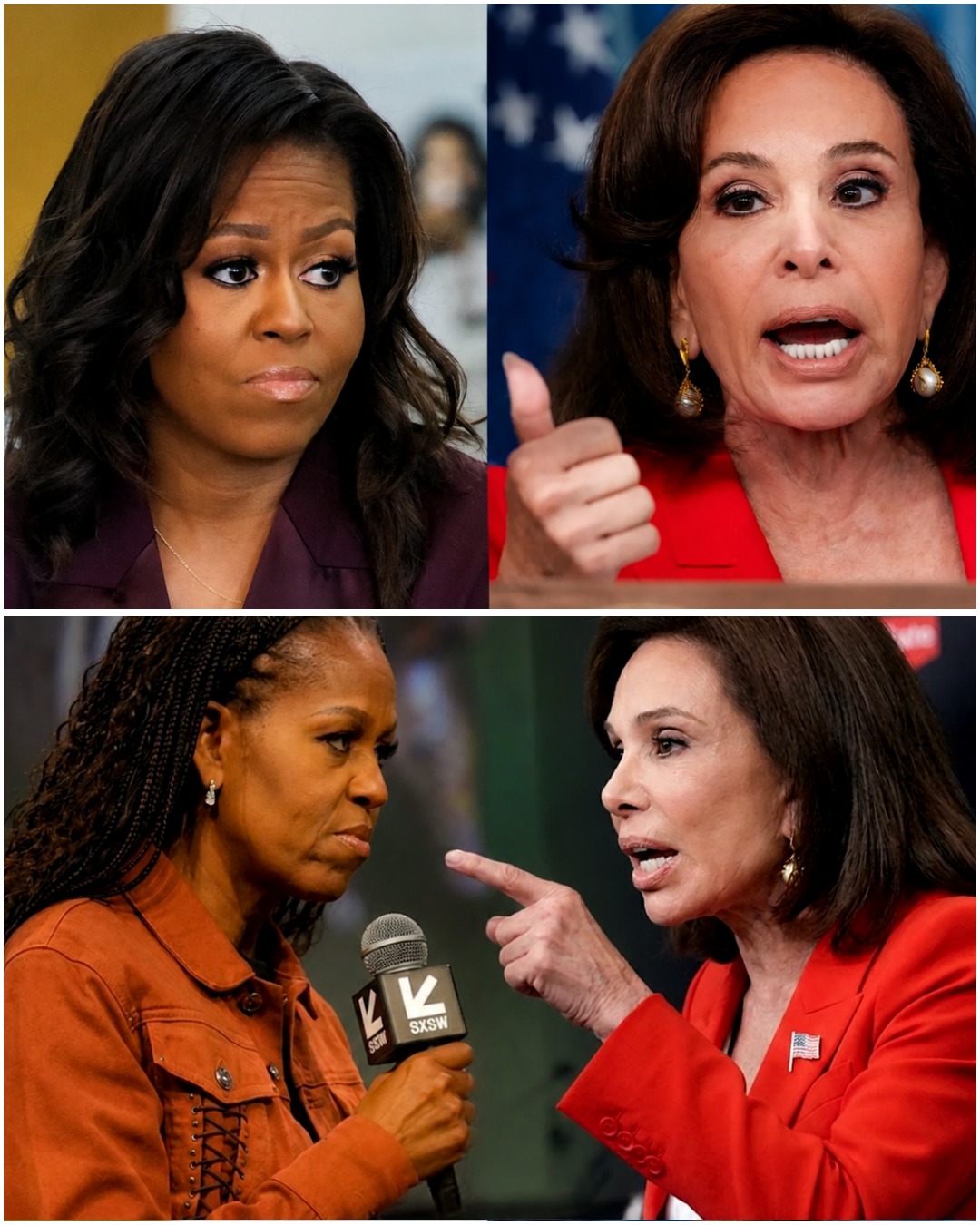 LEGAL COLLAPSE: MICHELLE OBAMA’S $100M SHOWDOWN WITH JEANINE PIRRO ENDS IN DEFEAT! - GMT - G1