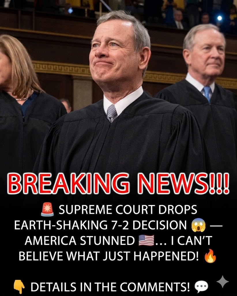 Supreme Court Delivers Earth-Shaking 7-2 Decision… I Can’t Believe It