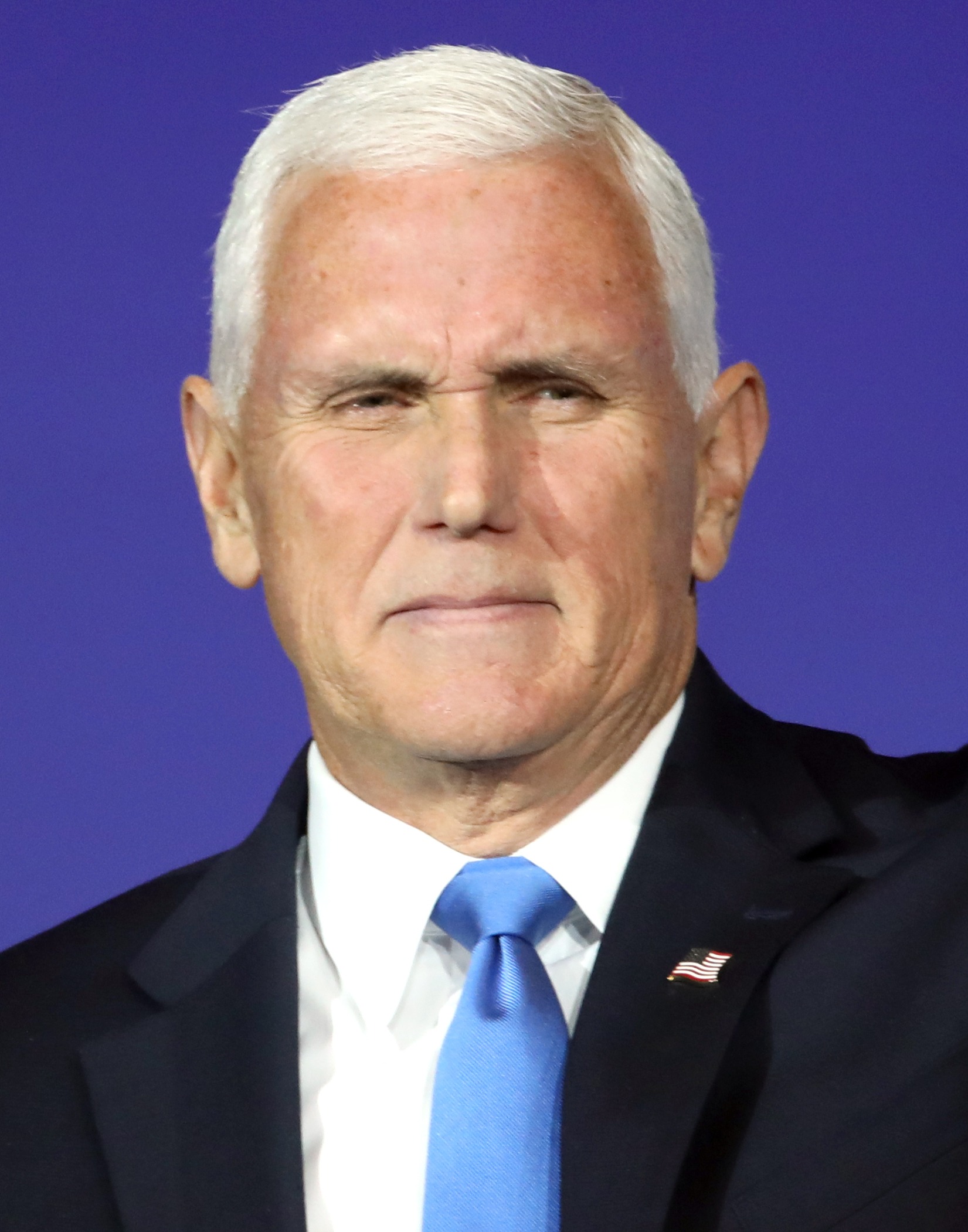Mike Pence with tears in their eyes make the sad announcement..