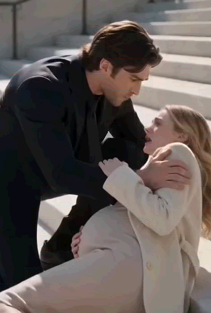The mistress shoved his eight-month pregnant wife down the courthouse steps—but she never imagined the woman collapsing in a pool of blood was the beloved sister of the most ruthless attorney in the entire state.