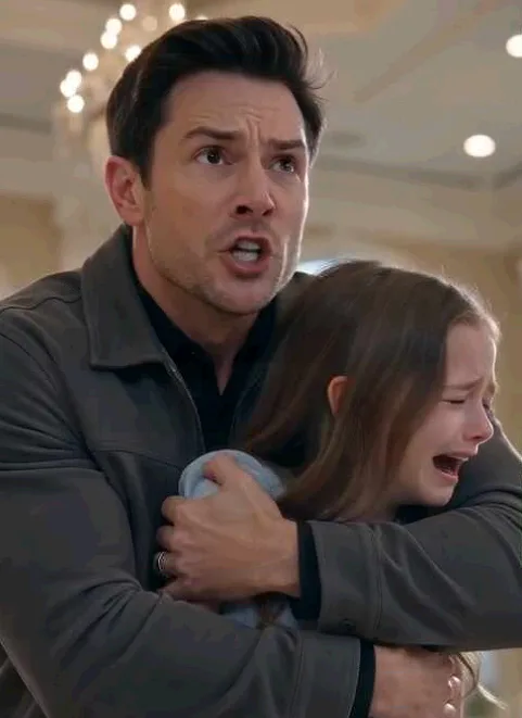 My seven-year-old niece was crying for her mother at her father’s wedding when he slapped her in front of everyone—and seconds later, I knocked him to the floor and told her the secret he had buried for months.