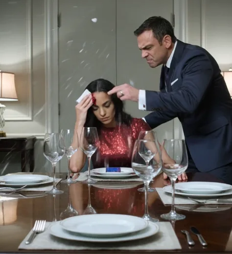 My husband smashed a porcelain plate against my head at a Blackwood family dinner—then smiled because he thought I had no idea where their missing $63.4 million had gone.
