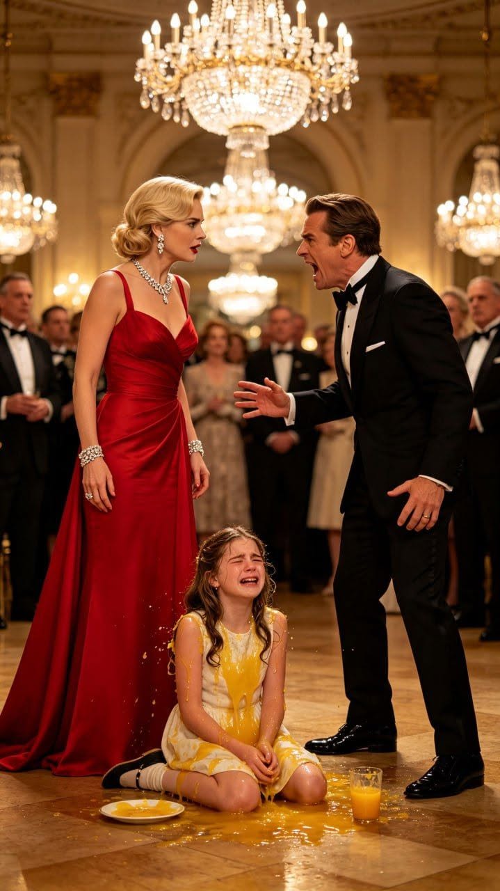 he poured a drink on his crying daughter. How this billionaire father reacted will leave you speechless.